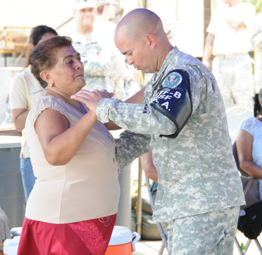 Joint Task Force-Bravo’s Medical Element provides health screening, education for Honduran senior citizens