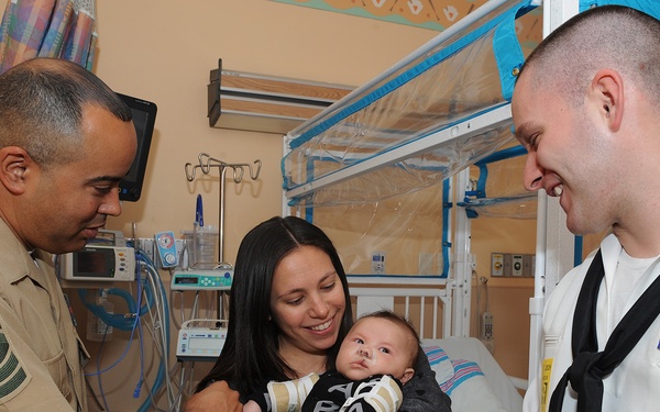 Marines, Sailors bring smiles to hospital children during Fleet Week Port Everglades