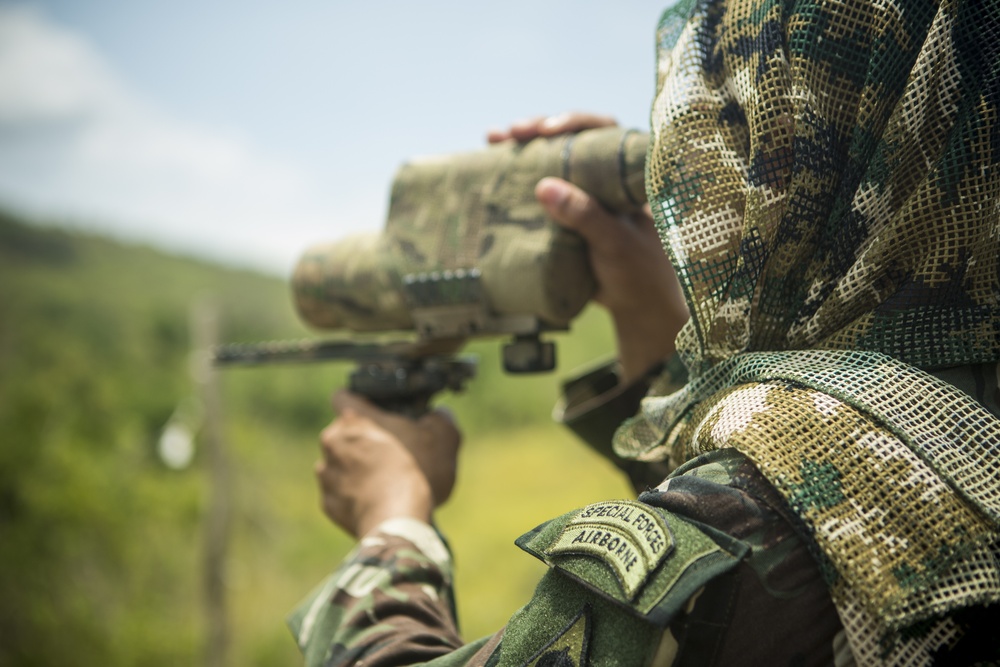 Philippines, Australia and U.S. Special Operations sniper training