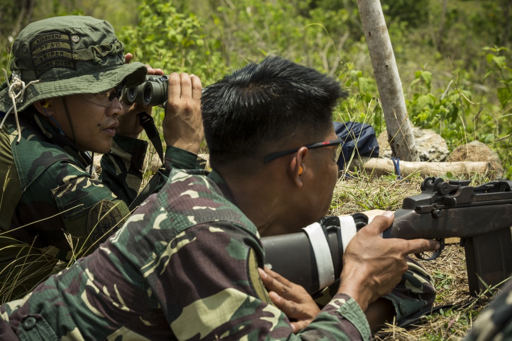 Philippines, Australia and U.S. Special Operations sniper training