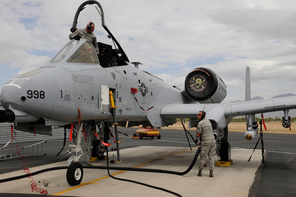 Aircraft maintenance of the A-10