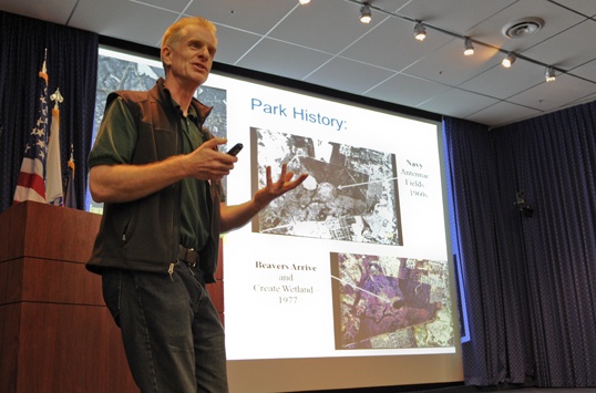 McNamara HQC employees learn about nearby bio-diversity, wetlands