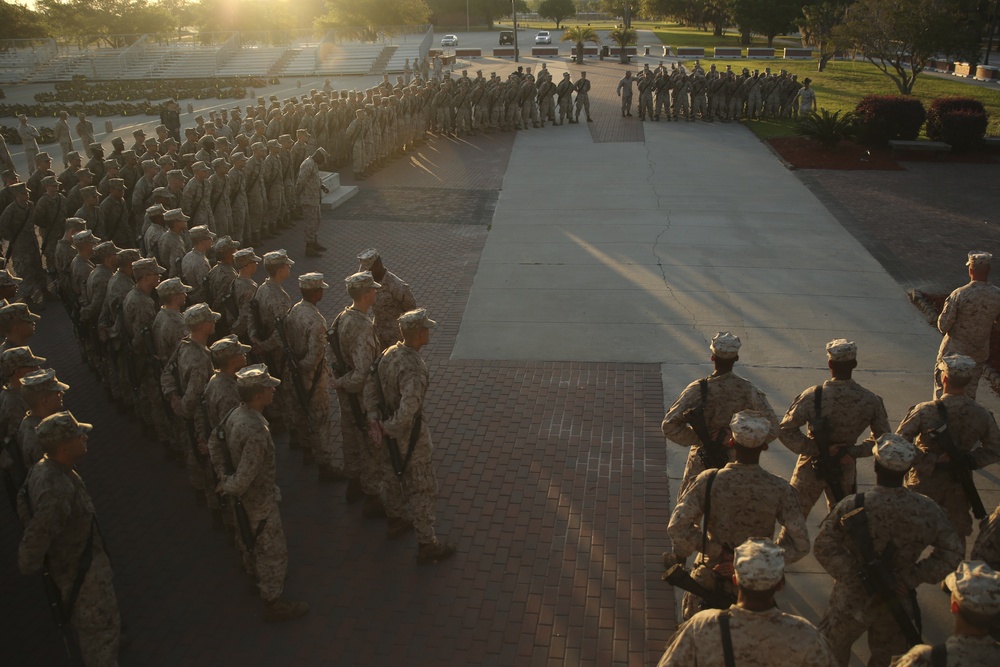 Photo Gallery: Recruits earn title Marine on Parris Island