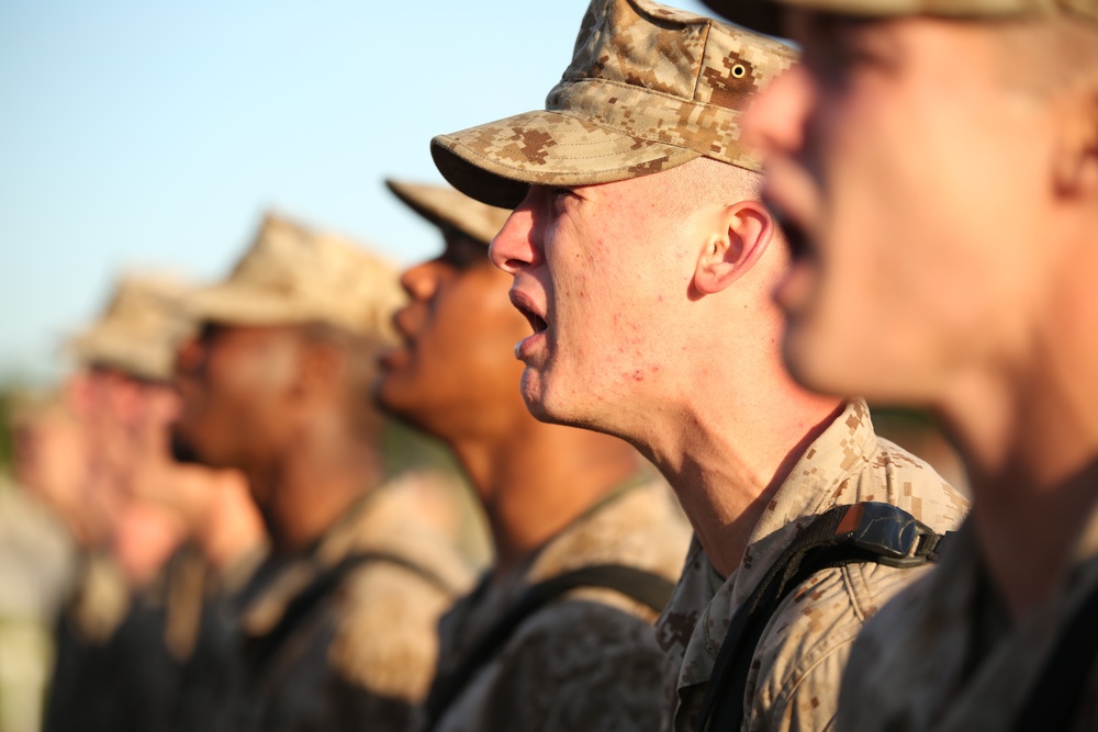 Photo Gallery: Recruits earn title Marine on Parris Island