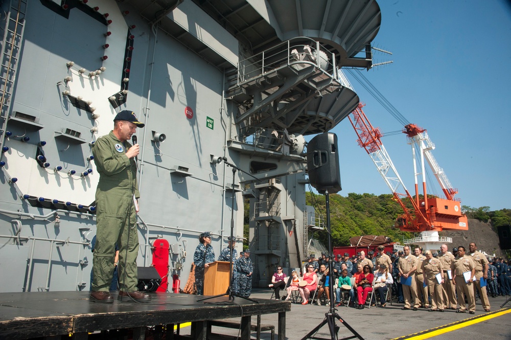 George Washington crew certified ready for sea