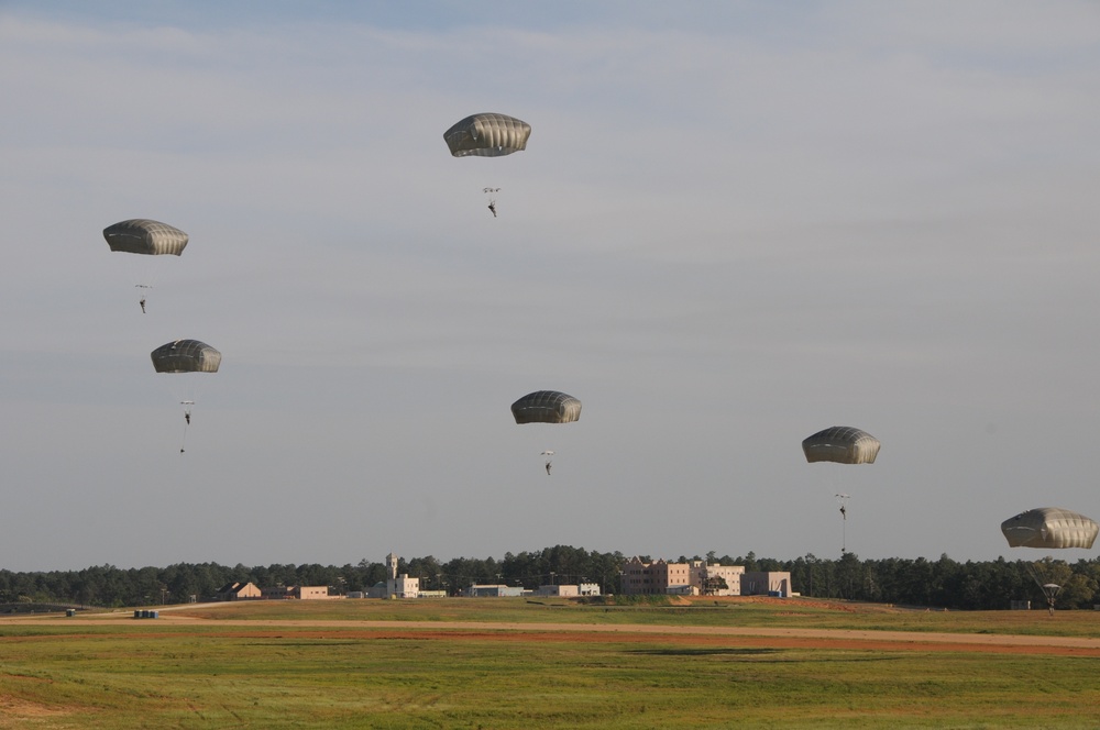 Landing on Geronimo Drop Zone