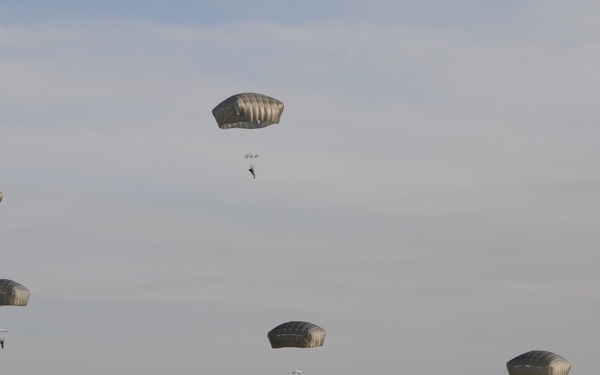 Landing on Geronimo Drop Zone
