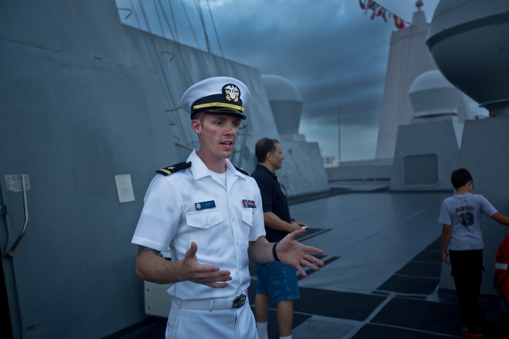 Fleet Week Tour USS New York
