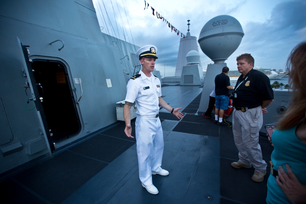 Fleet Week Tour USS New York