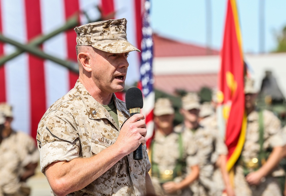 Marines bid farewell to senior leader