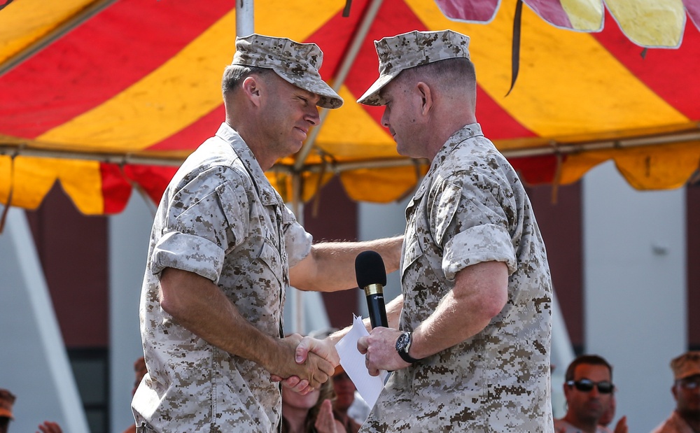 Marines bid farewell to senior leader