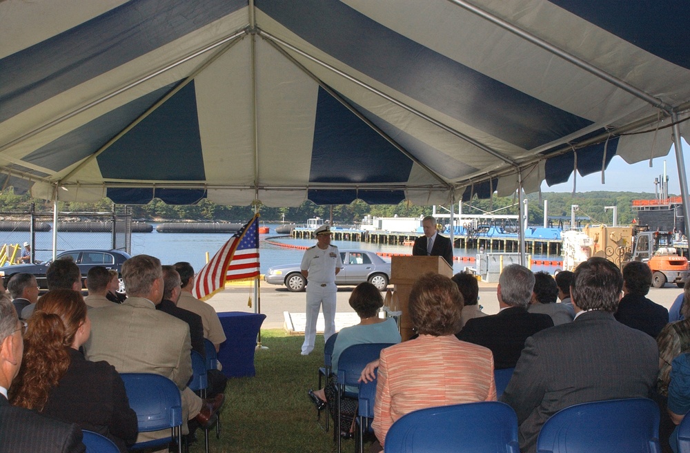 Submarine Base New London improvement funds