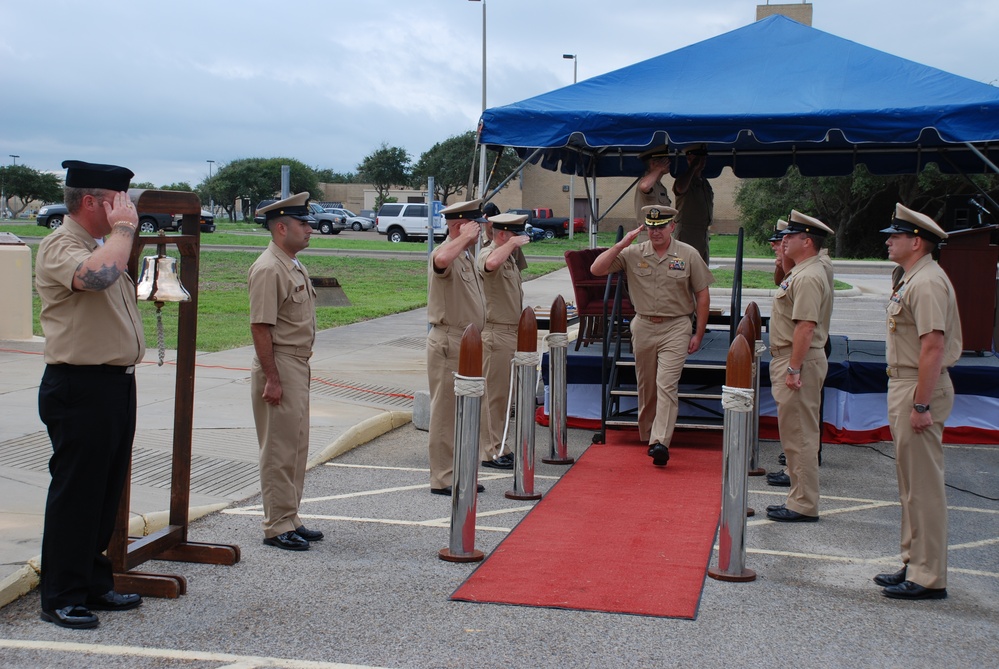 Mine Warfare Training Center closing ceremony