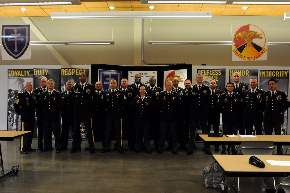 79th SSC Best Warrior Competition 2014