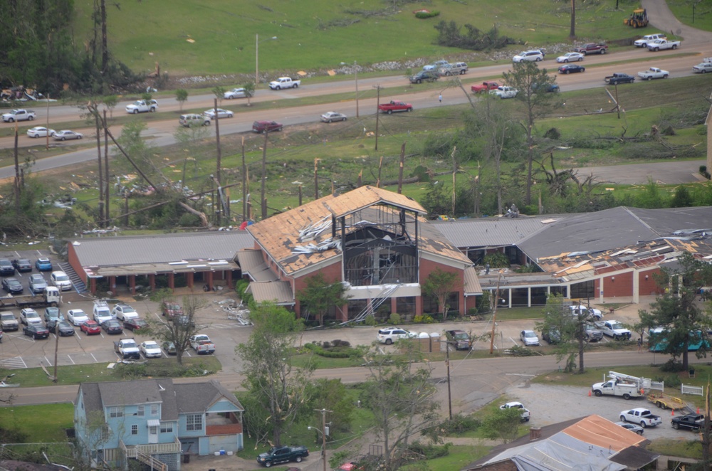 Southern tornadoes