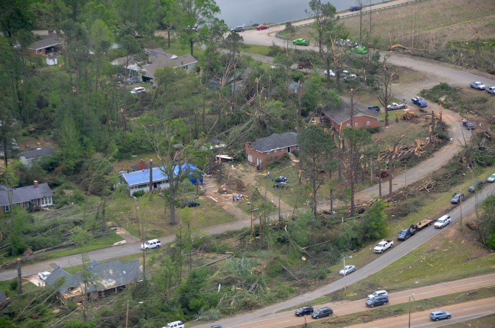 Southern tornadoes