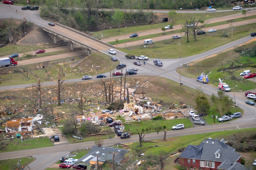 Southern tornadoes