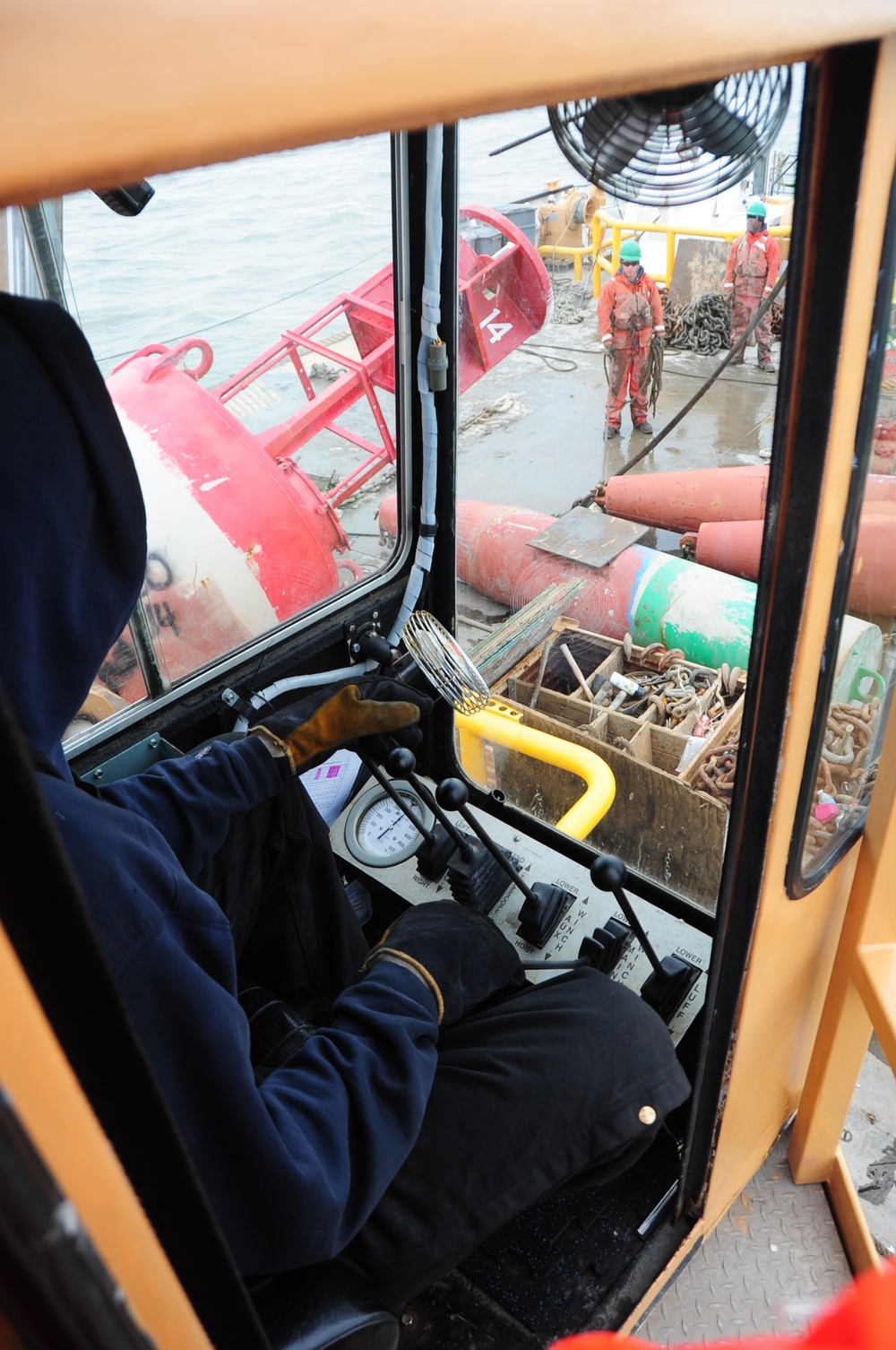 USCGC Bristol Bay buoy operations