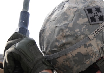 Soldiers round up during truck rodeo