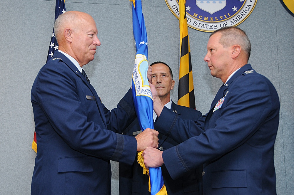 Change of command ceremony