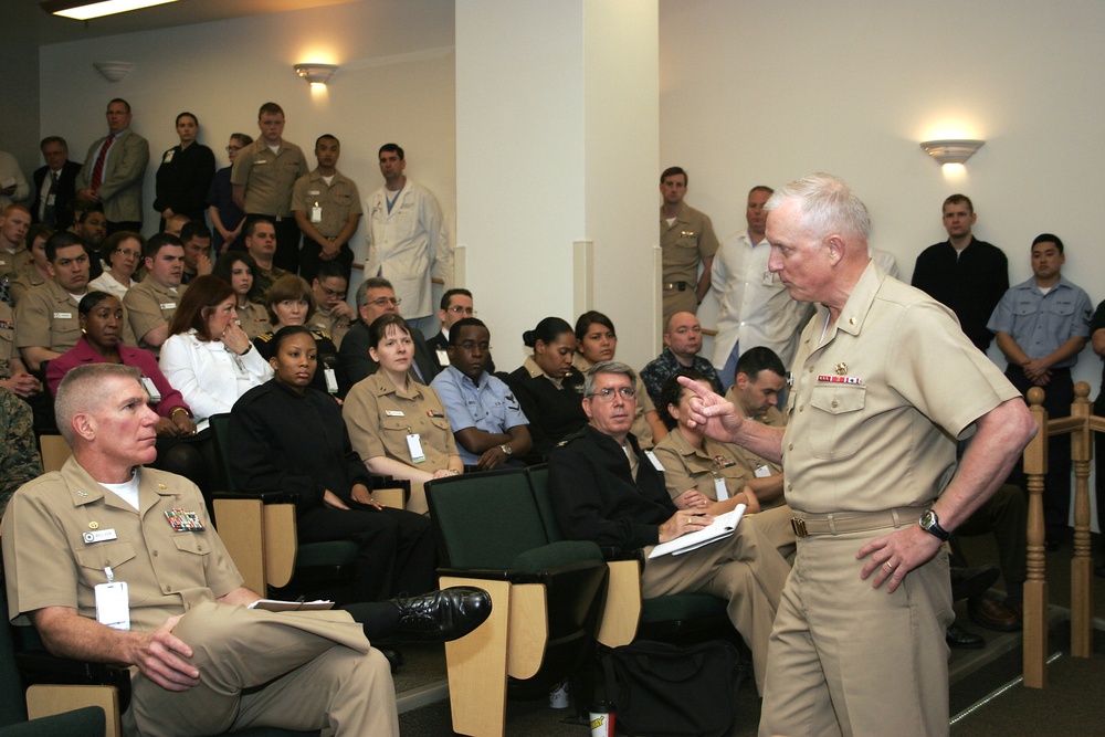 Naval Hospital Bremerton admiral's call