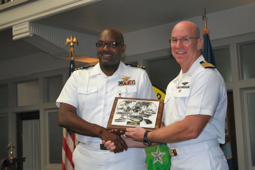 Cmdr. Alvin 'Big Al' Lyons retirement ceremony