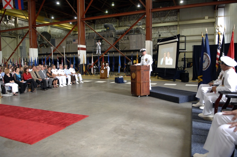 Master Chief Petty Officer Jerry Haueter retirement