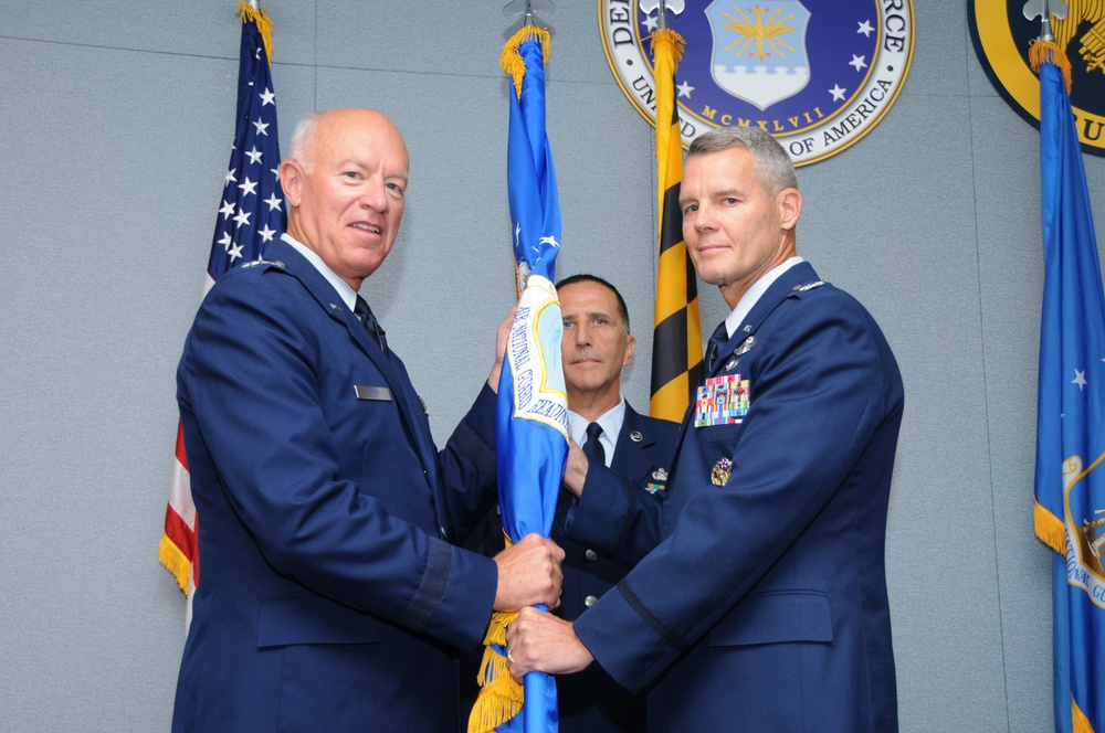 Air National Guard Readiness Center change of command ceremony