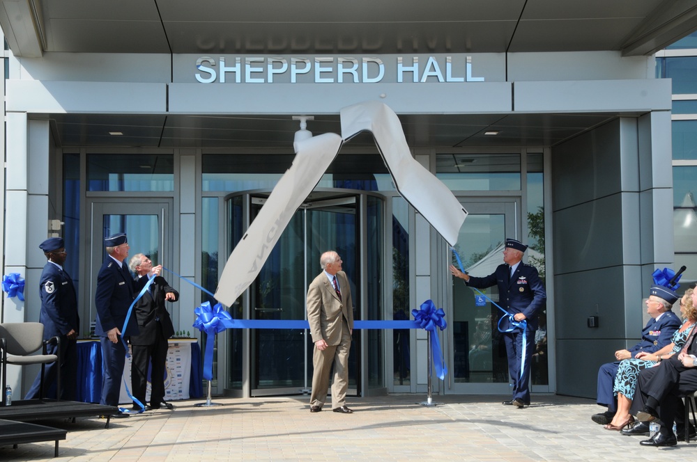 Shepperd Hall opening ceremony