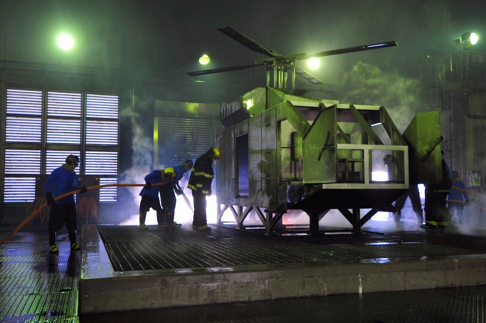 Air Capable Ship Helicopter Firefighting Evaluation
