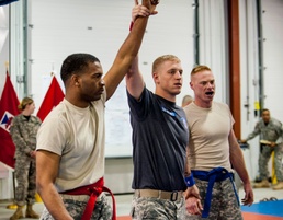 Best Warrior Soldiers battle during combatives tournament