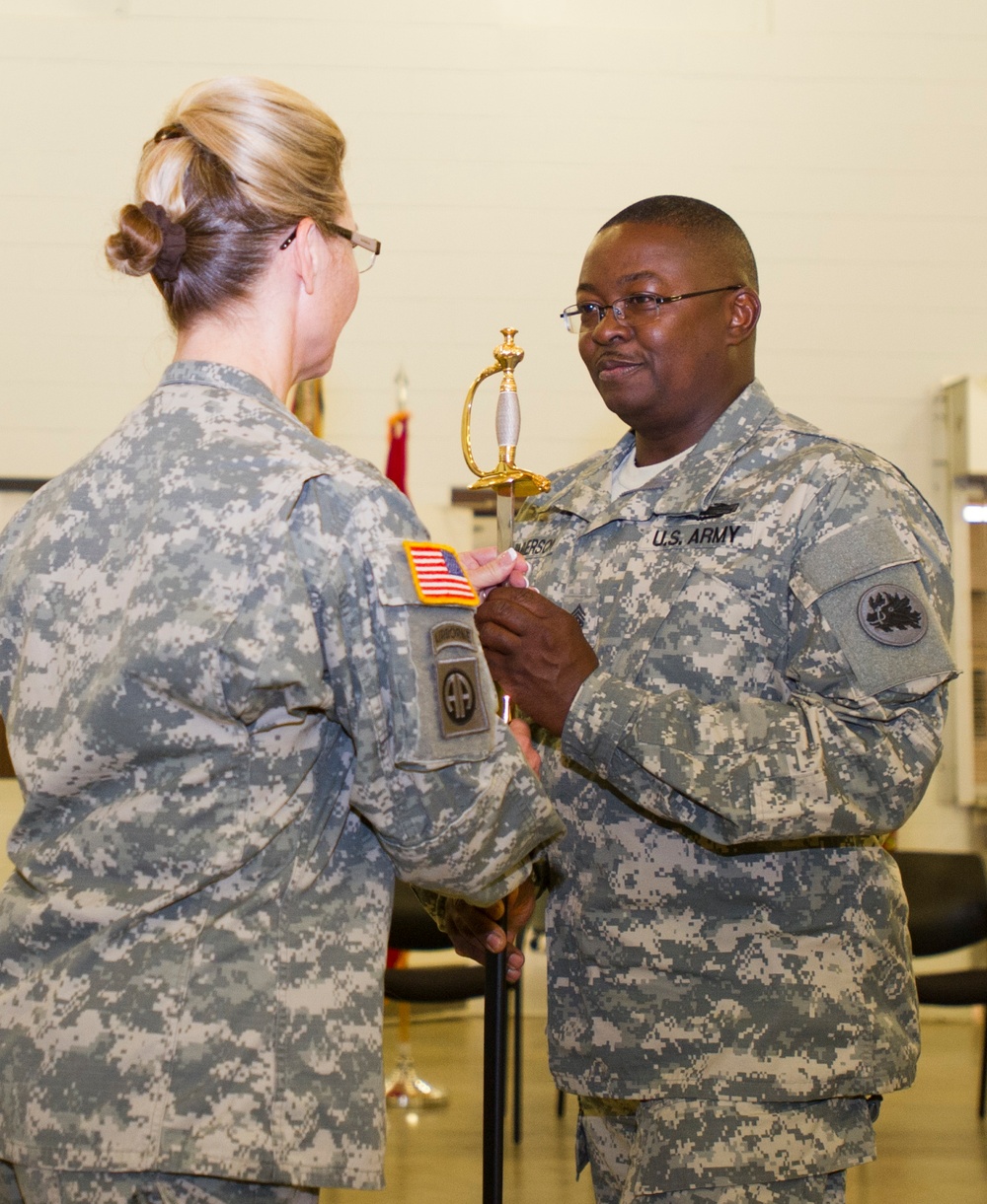 265th Support Group (Regional) change of responsibility held in Metter, Georgia