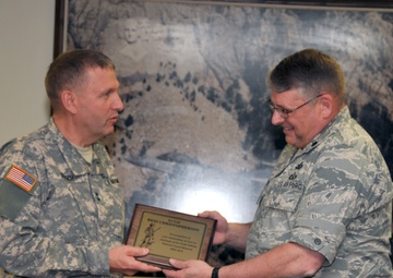 Lt. Col. Reid Christopherson retirement
