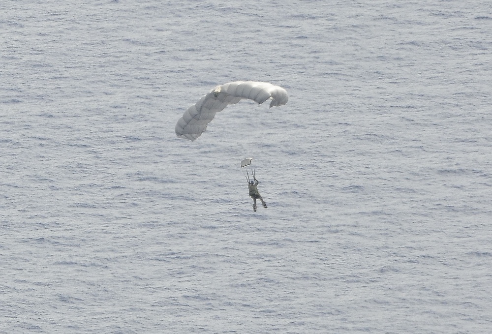 Davis-Monthan Airmen en route to rescue injured sailors in Pacific Ocean
