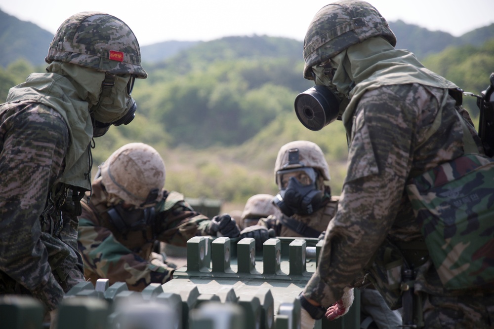 ROK, US Marines ensure future battlefield success with bridging capabilities