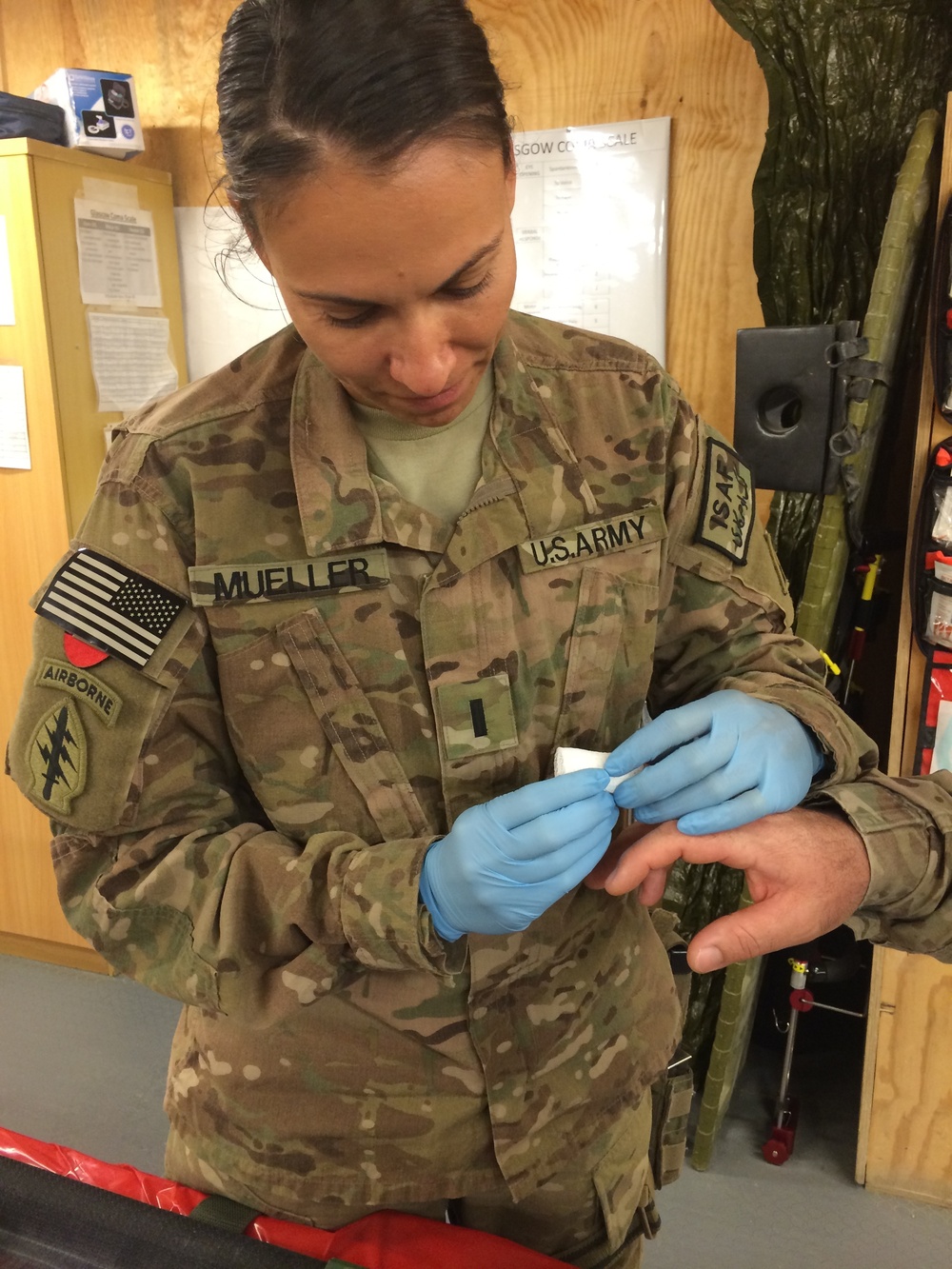 US Army physician assistant saves lives, builds bonds