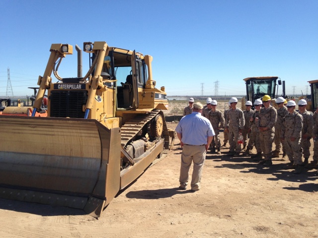 Marines Tackle Border Road Construction Project