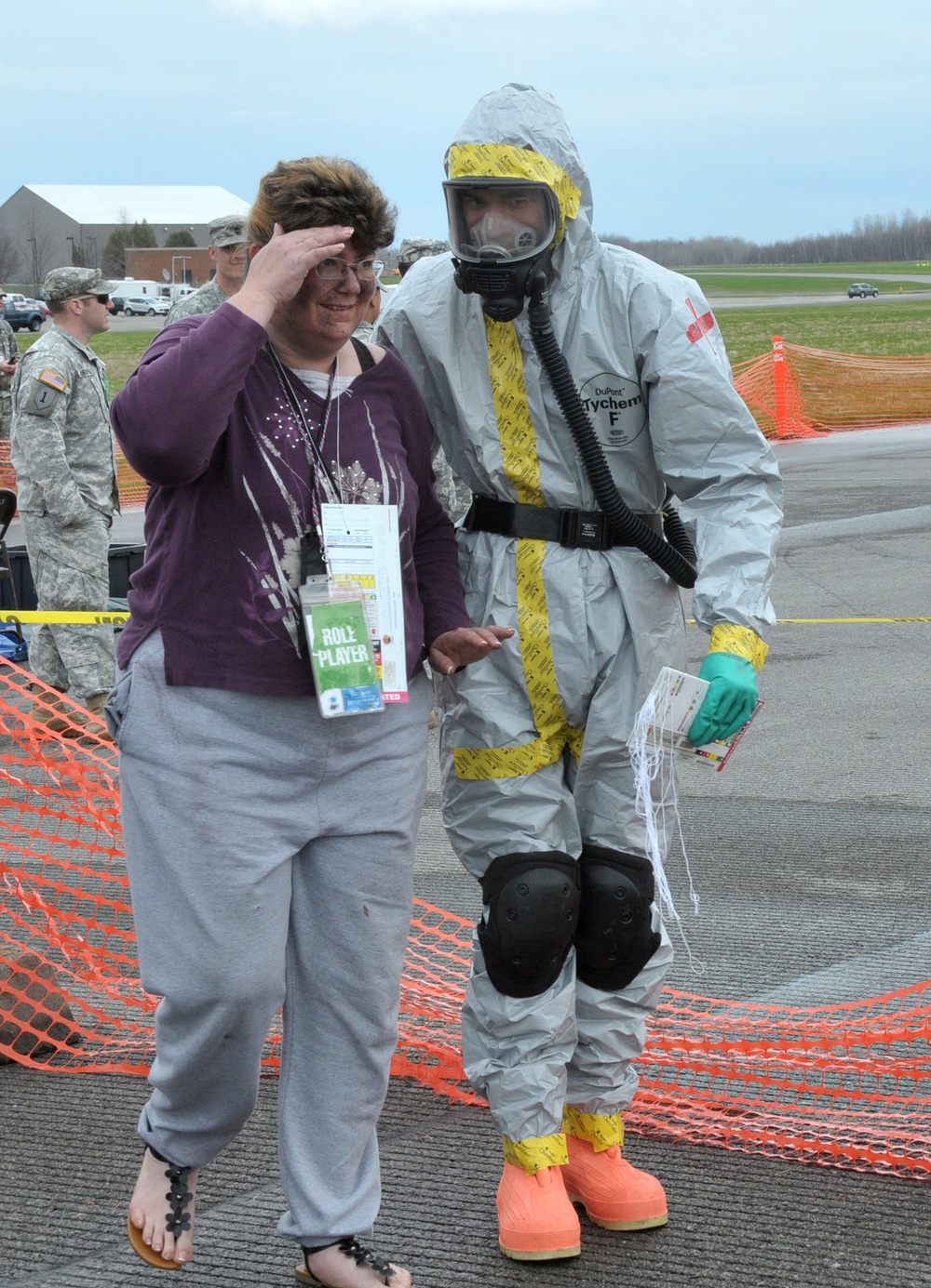 Air Guard assists in disaster response training