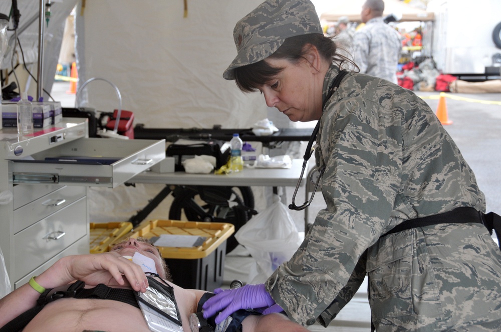 Air Guard supports disaster response training