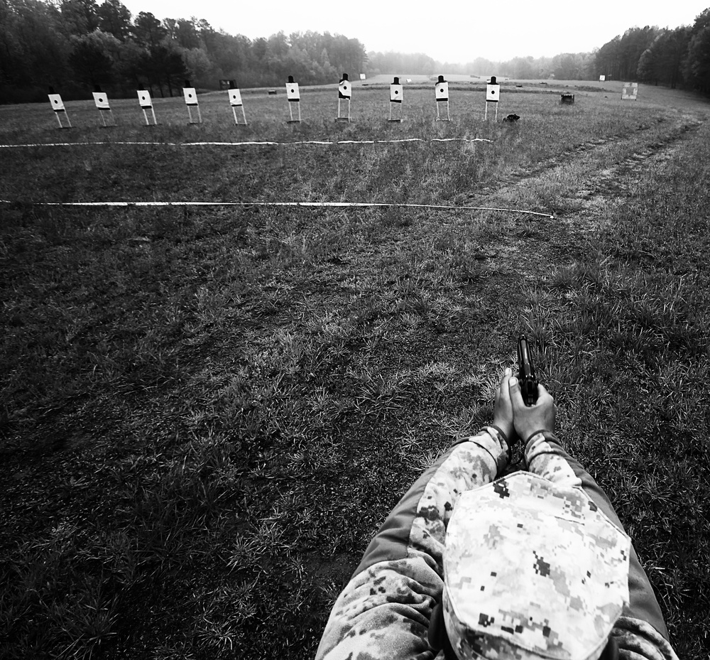 Firing the targets