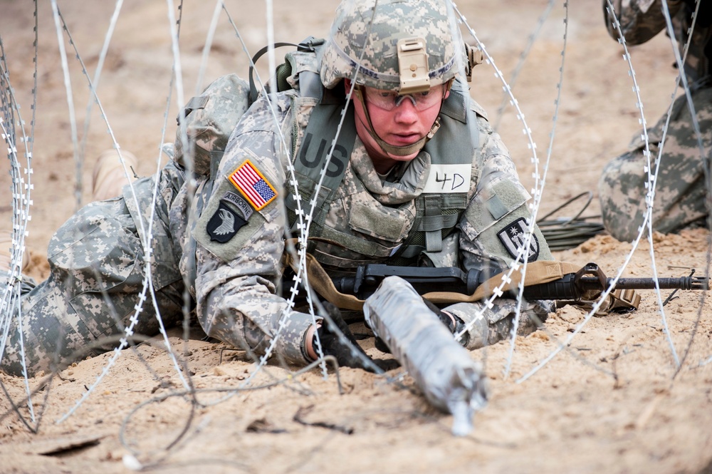 Sapper Stakes competitors combat first day of competition