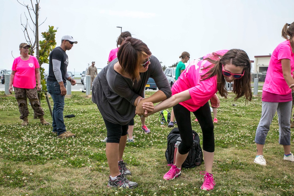 Spouses fire, float, fight during Recon Rhonda event
