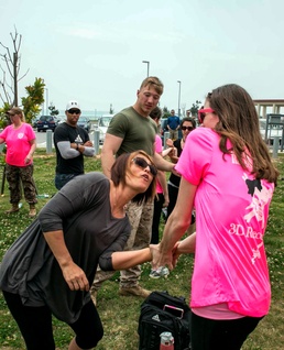Spouses fire, float, fight during Recon Rhonda event