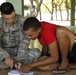 Sgt. Truitt takes time to teach English
