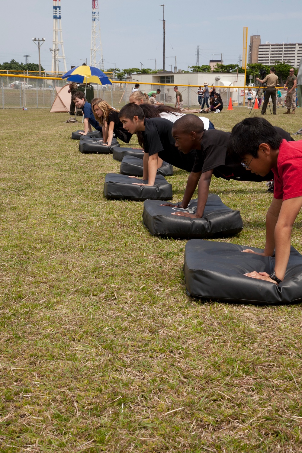 Logistics Marines inspire during Junior Warrior Day