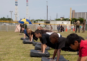 Logistics Marines inspire during Junior Warrior Day
