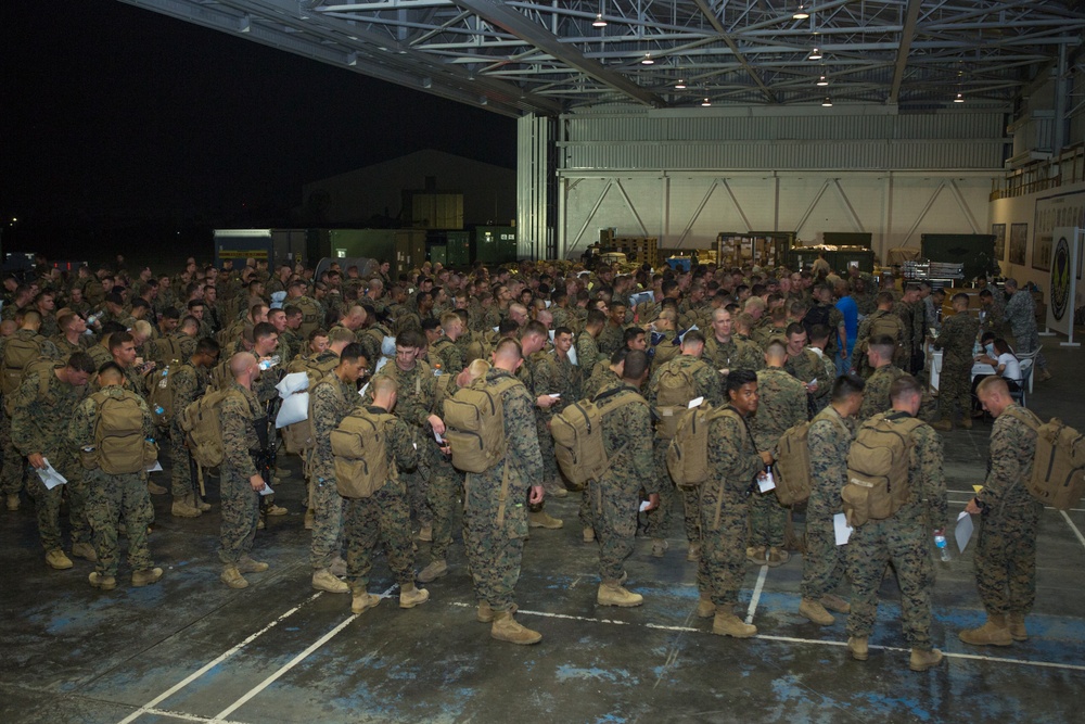 1st Battalion, 8th Marines arrive ISO Balikatan 2014