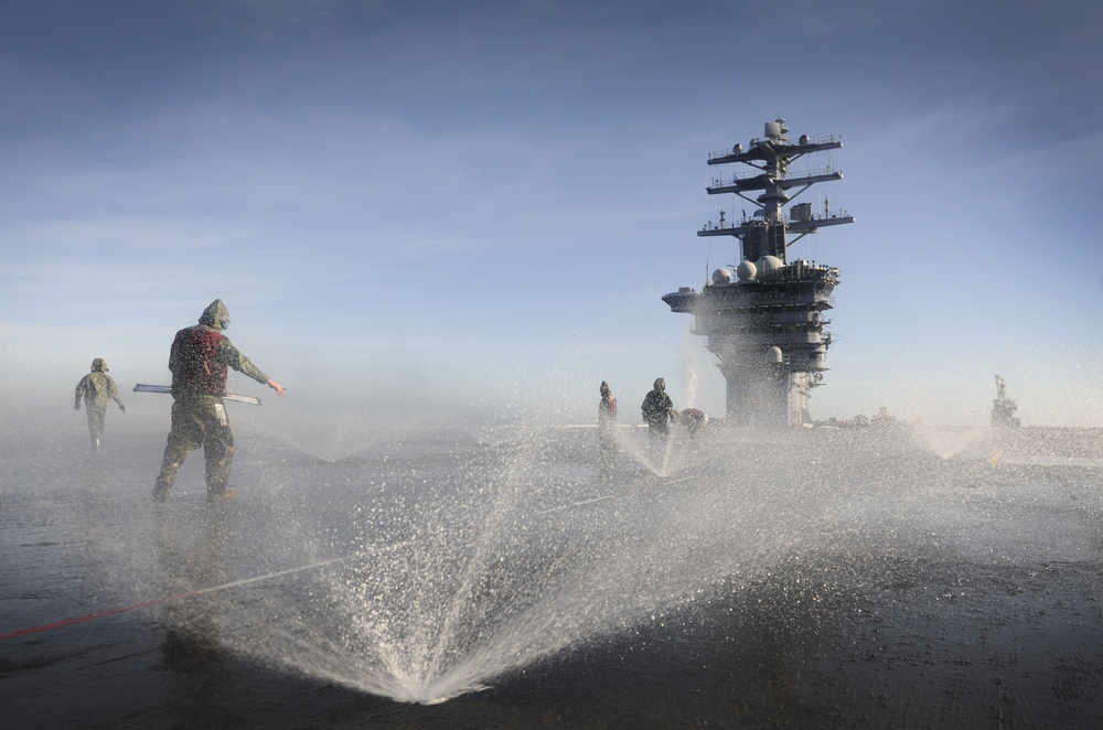 USS Nimitz action