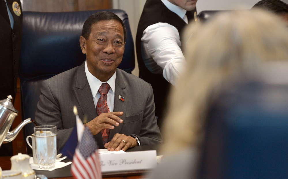 Meeting with Philippine vice president