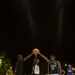 AFP service members, local residents of Barangay Bigaa and U.S. service members participate in a friendship basketball game
